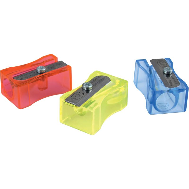 Точилка KUM б/конт. 100-1 FT пласт. прямокут. флуор.к.